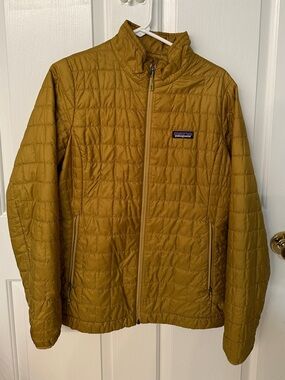 Patagonia Women’s Nano Puff Jacket - Mustard Large